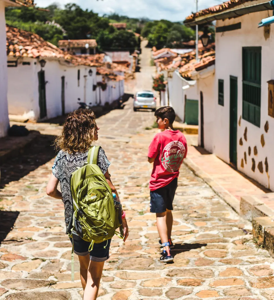 Travel Colombia with a teen trip barichara