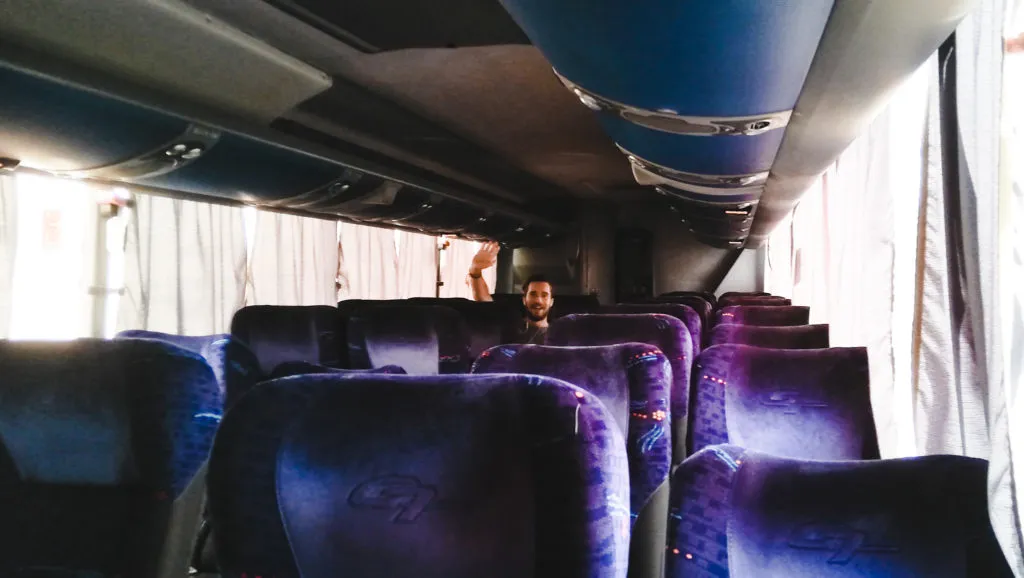 comfortable and safe on night buses in south america