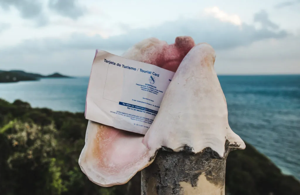 San Andres tourist card fee tax airport visa