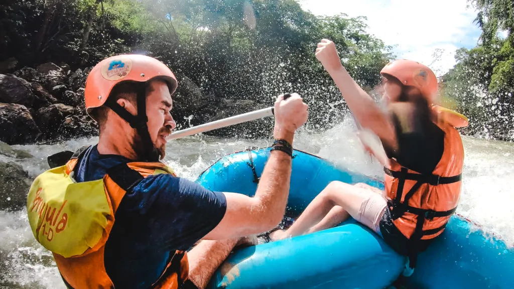 Rio Fonce level 3 white water rafting Colombia safety of San Gil Santander Colombia | things to do in San Gil adventure activities for adrenaline junkies South America