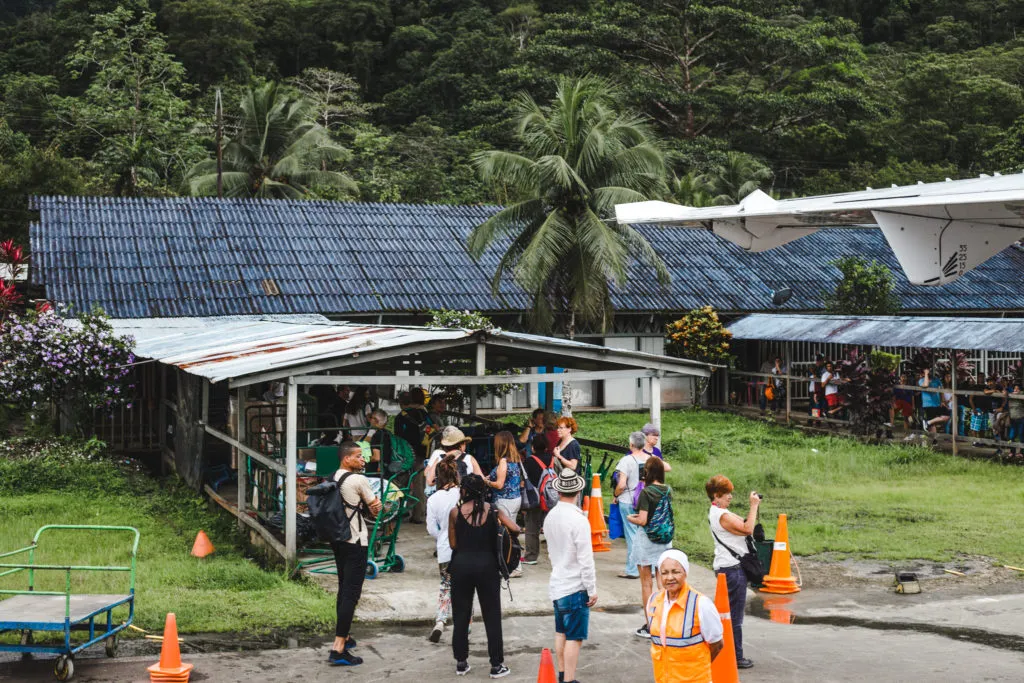 how to get to bahia solano airport choco colombia