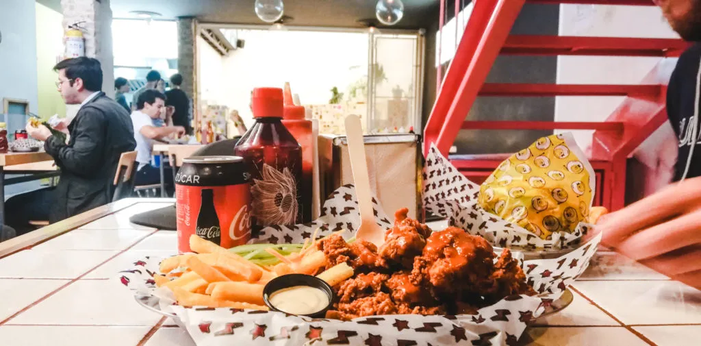 La Cosmica chicken pollo bogota restaurant colombia kpop