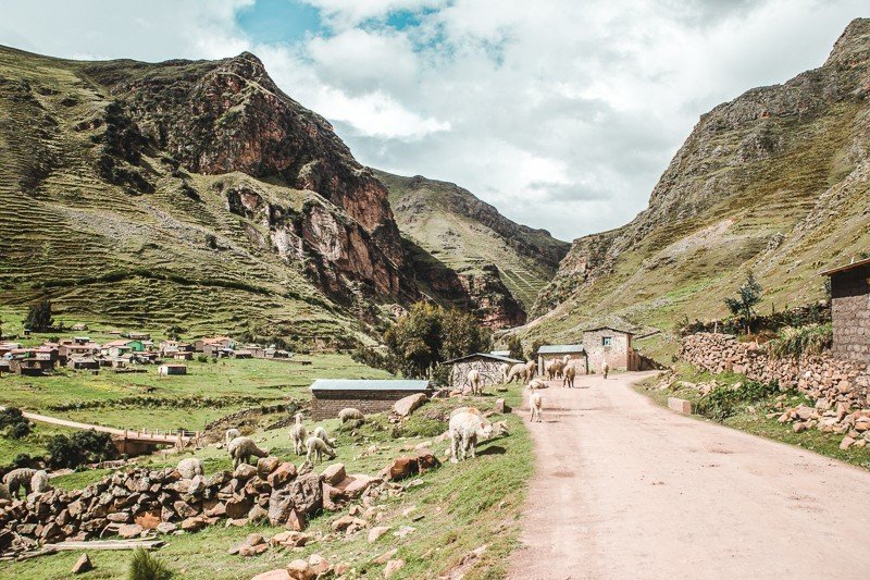 Hike Rainbow Mountain trail from cusco peru