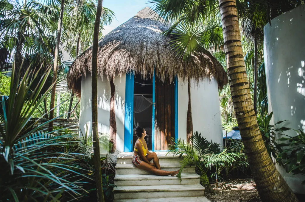 Where to stay in Tulum zona hotelera Tulum hotel zone Cormoran cenote boutique