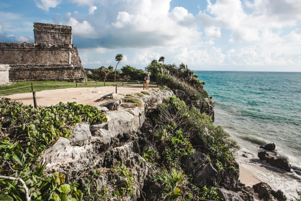 how to see the tulum ruins and when's the best time to go | ancient mayan ruins tulum mexico