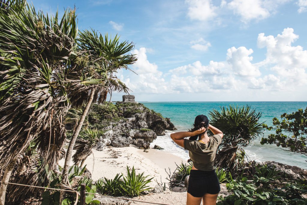how to see the tulum ruins and when's the best time to go | ancient mayan ruins tulum mexico