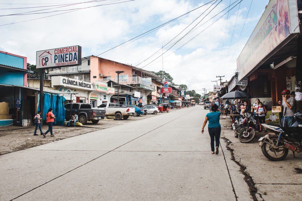 Peña Blanca Lake Yojoa Honduras town near Pulhapanzak Waterfall