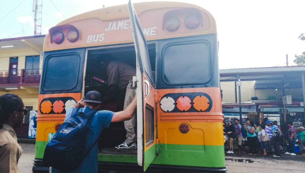 How to survive chicken buses in Belize: safety and staying comfortable bus travel