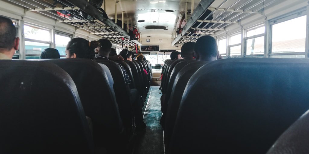 How to survive chicken buses in Belize: safety and staying comfortable bus travel