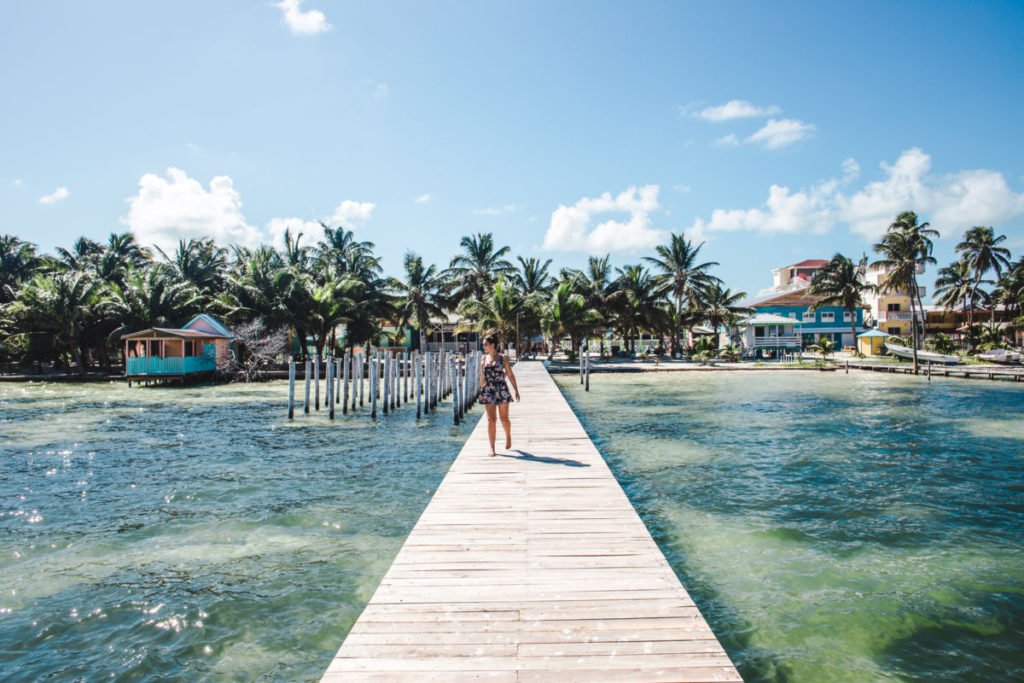 Caye Caulker Belize | top destinations in Latin America to spend christmas money 2020 good value for money travel