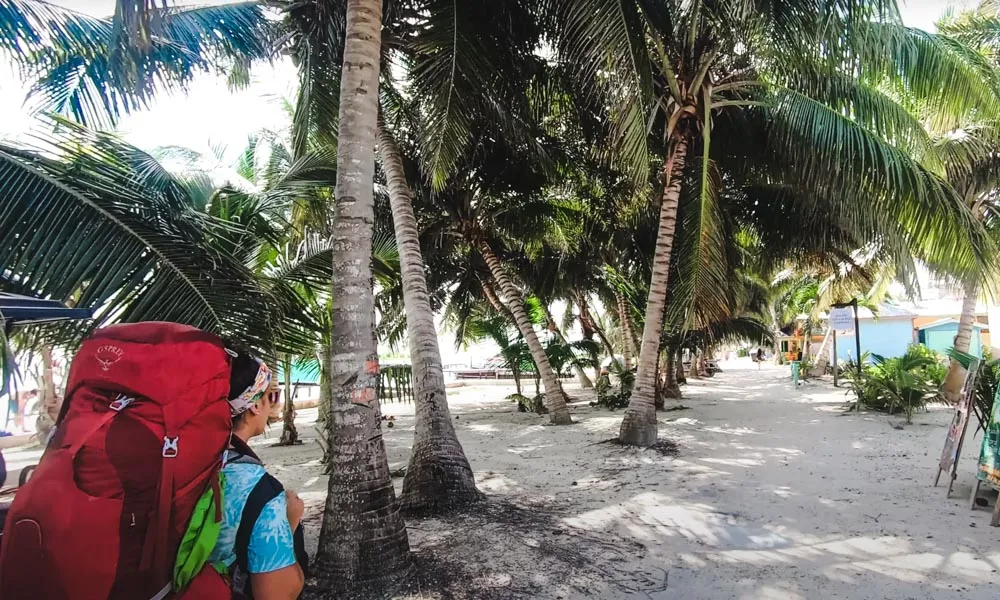 things to do on caye caulker belize backpack osprey aura 50l review