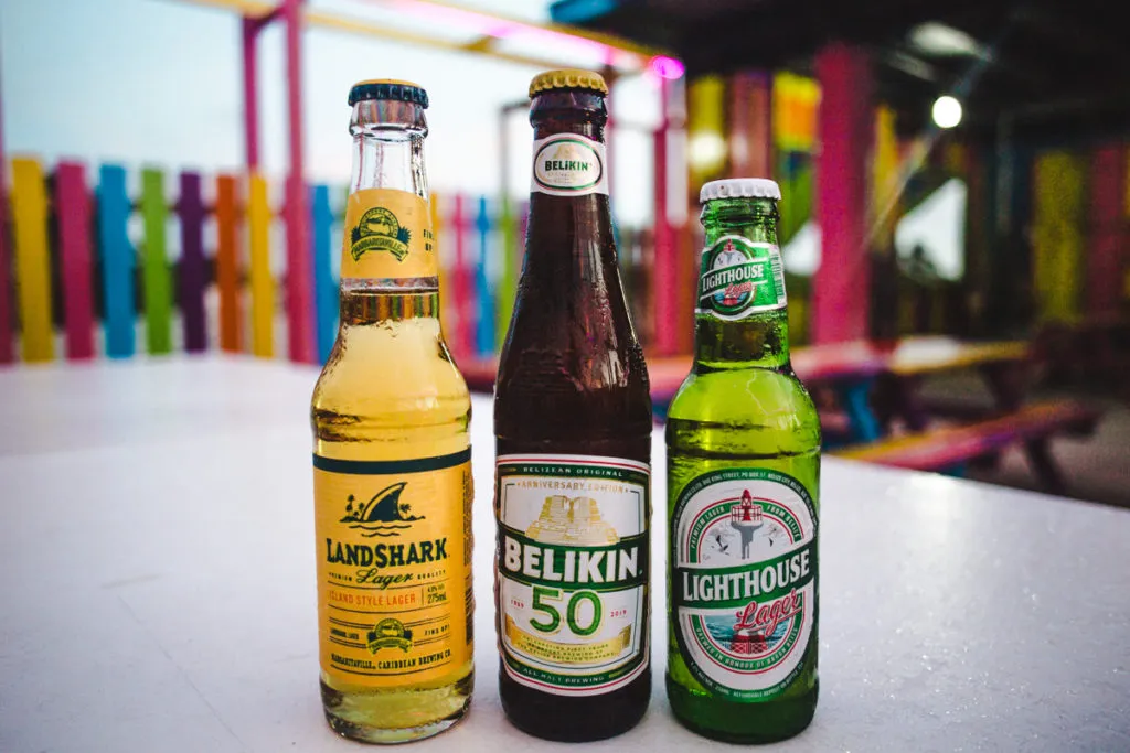 landshark beer belikin cerveza caye caulker national beer belize