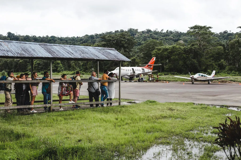 Choco airport el valle bahia solano cost of transport colombia