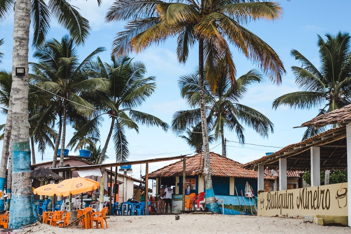 Porto seguro beaches bahia brazil