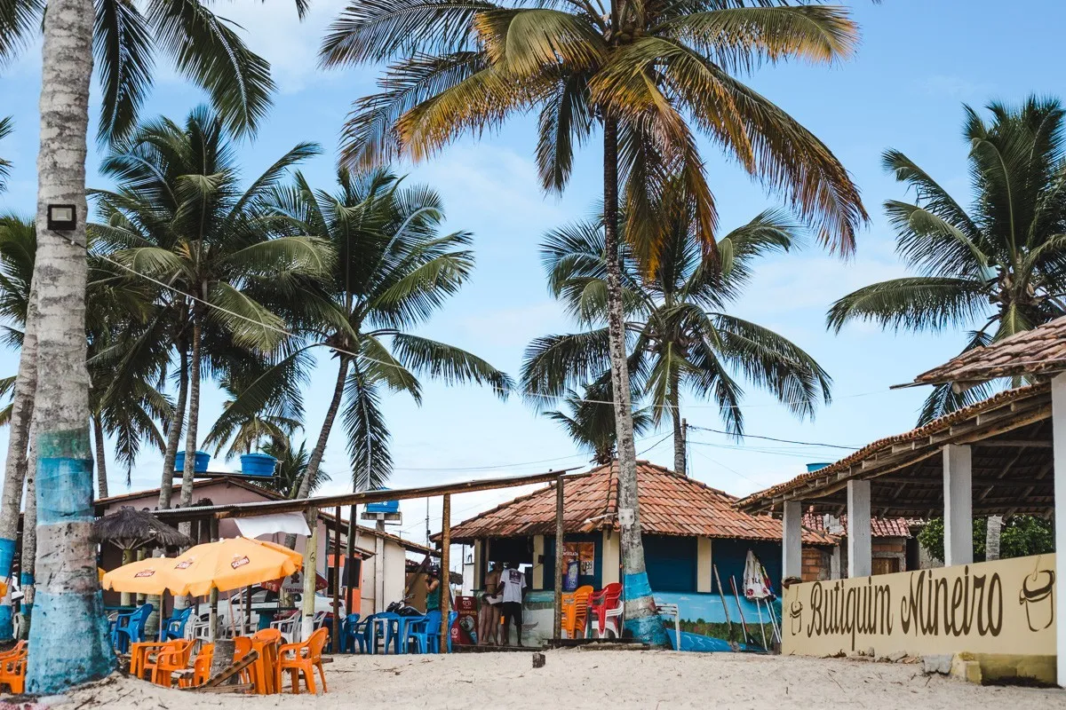Porto seguro beaches bahia brazil