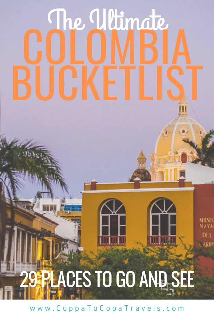 places to go in colombia tourist attractions