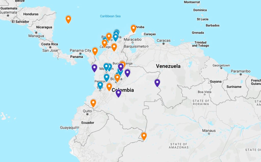 places to go in Colombia bucketlist | tourist attractions in Colombia