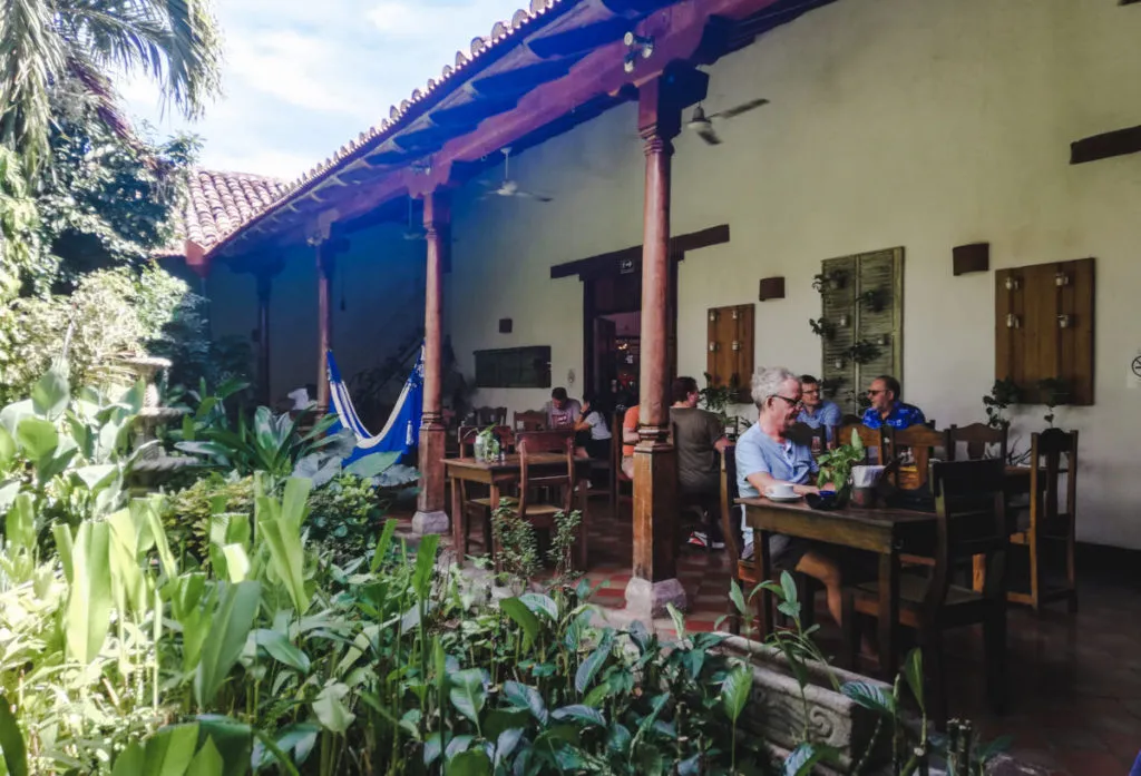 Garden cafe best restaurants granada nicaragua 