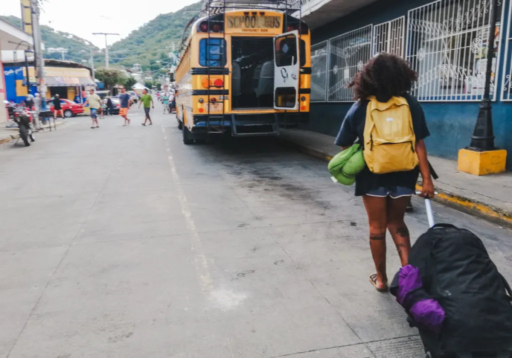 san juan del sur granada to ometepe ferry bus rivas