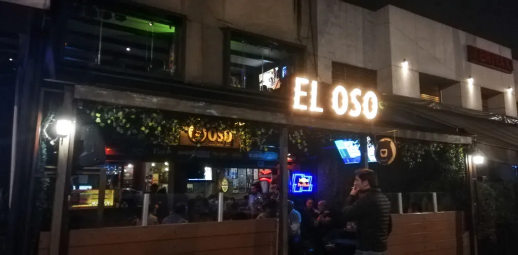 nightlife in bogota colombia zona t oso