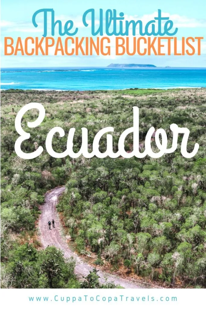 Best places to go in Ecuador backpacking galapagos islands bartholomew 