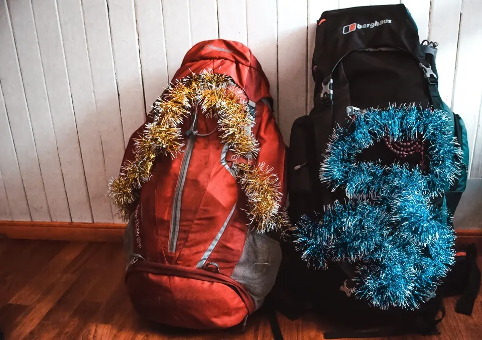 first christmas away from home tinsel