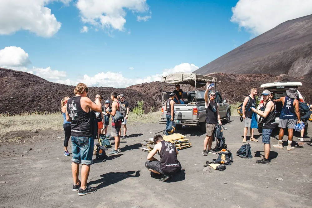 what to do in leon nicaragua volcano boarding cerro negro
