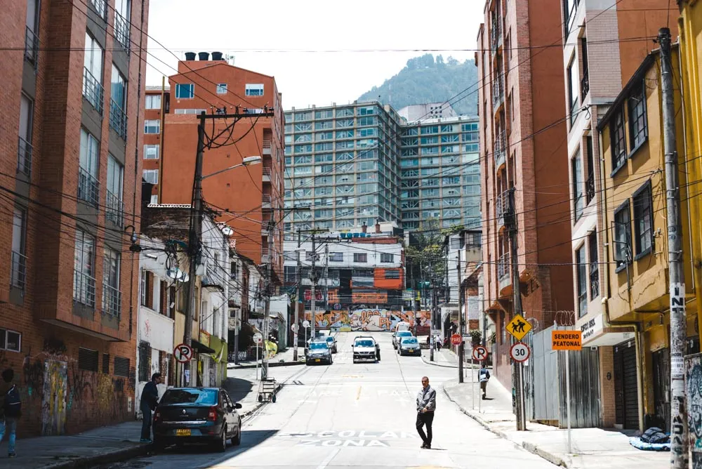streets of bogota colombia - safe bogota neighbourhoods
