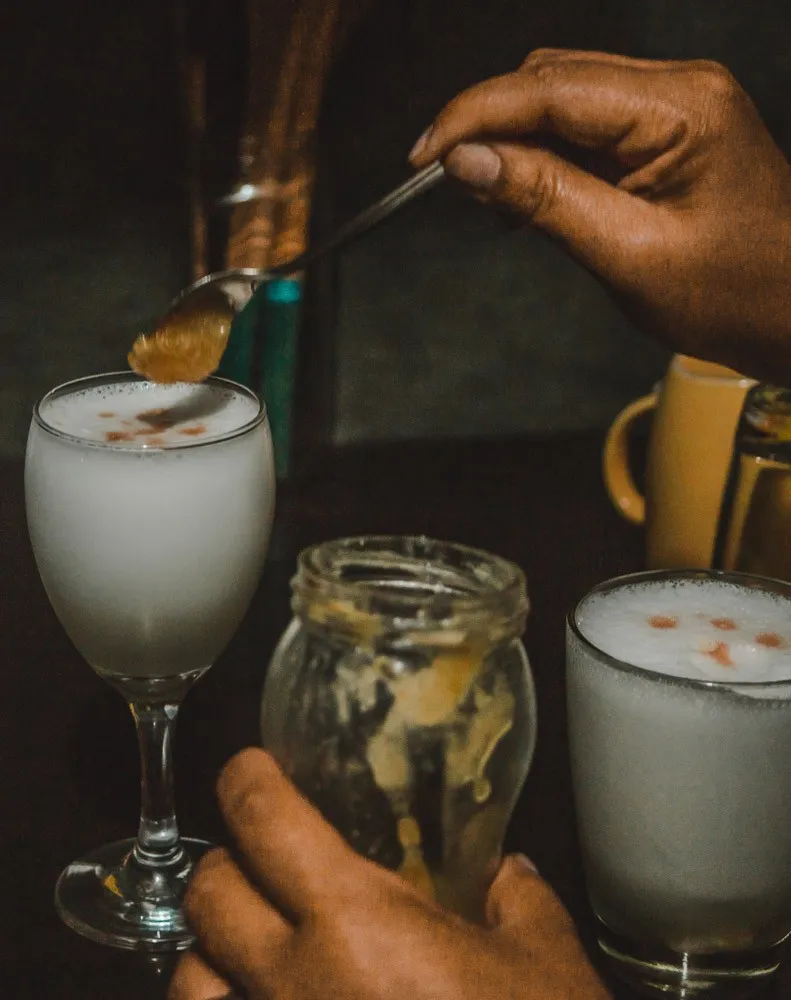 south american drinks - pisco sour in peru