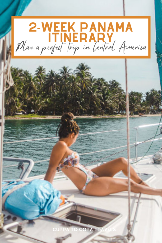 2 weeks backpacking in panama itinerary: san blas island