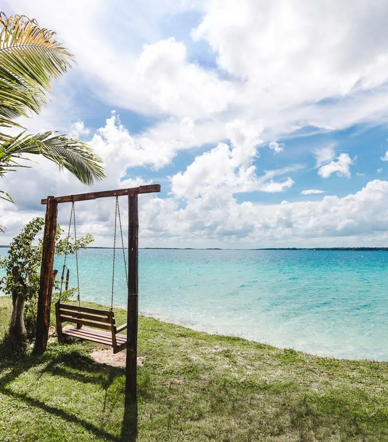 Lake Bacalar: 2 week mexico itinerary: how to spend 2 weeks in Mexico Yucatan Peninsula