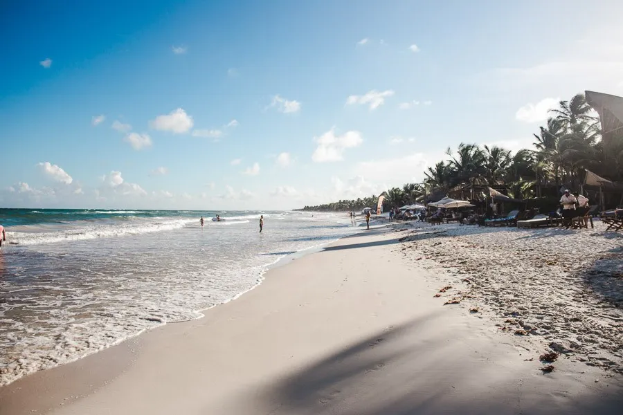 Tulum beach: 2 week mexico itinerary: how to spend 2 weeks in Mexico Yucatan Peninsula