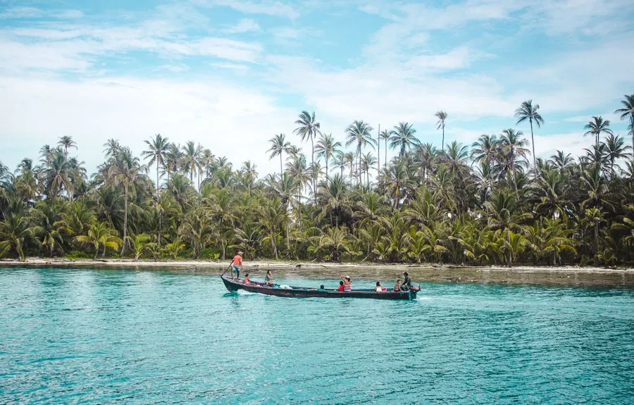 2 weeks backpacking in panama itinerary: san blas island