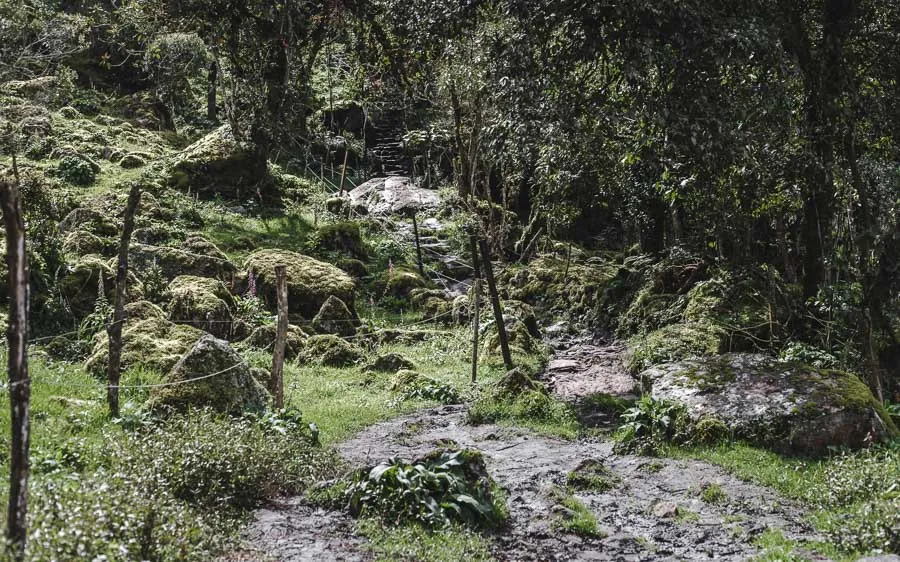 hiking colombia's tallest waterfall la chorrera bogota choachi