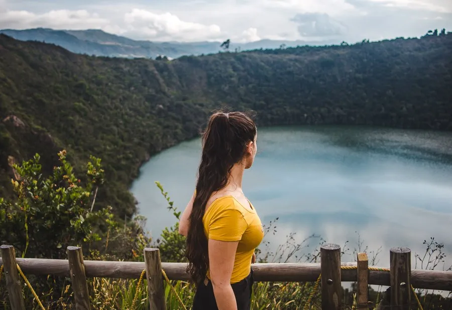 hiking colombia: lake guatavita trail hike