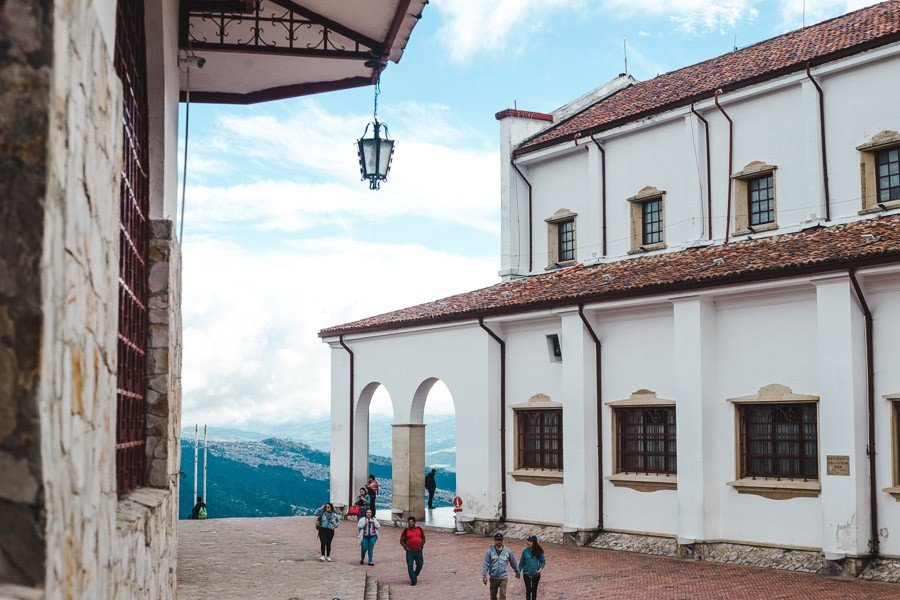 2 weeks in colombia itinerary: bogota monserrate views