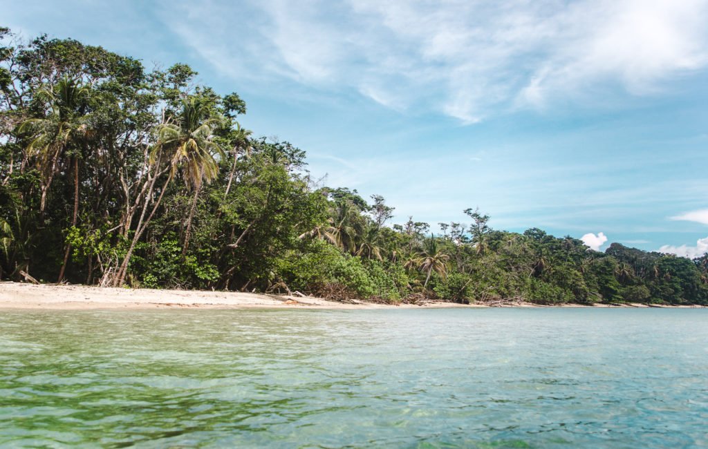 beach at punta cahuita - famous landmarks in costa rica