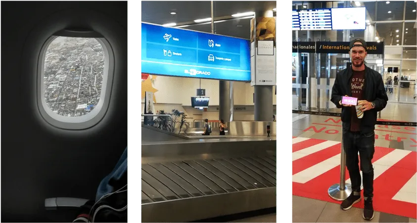 bogota airport arrivals colombia