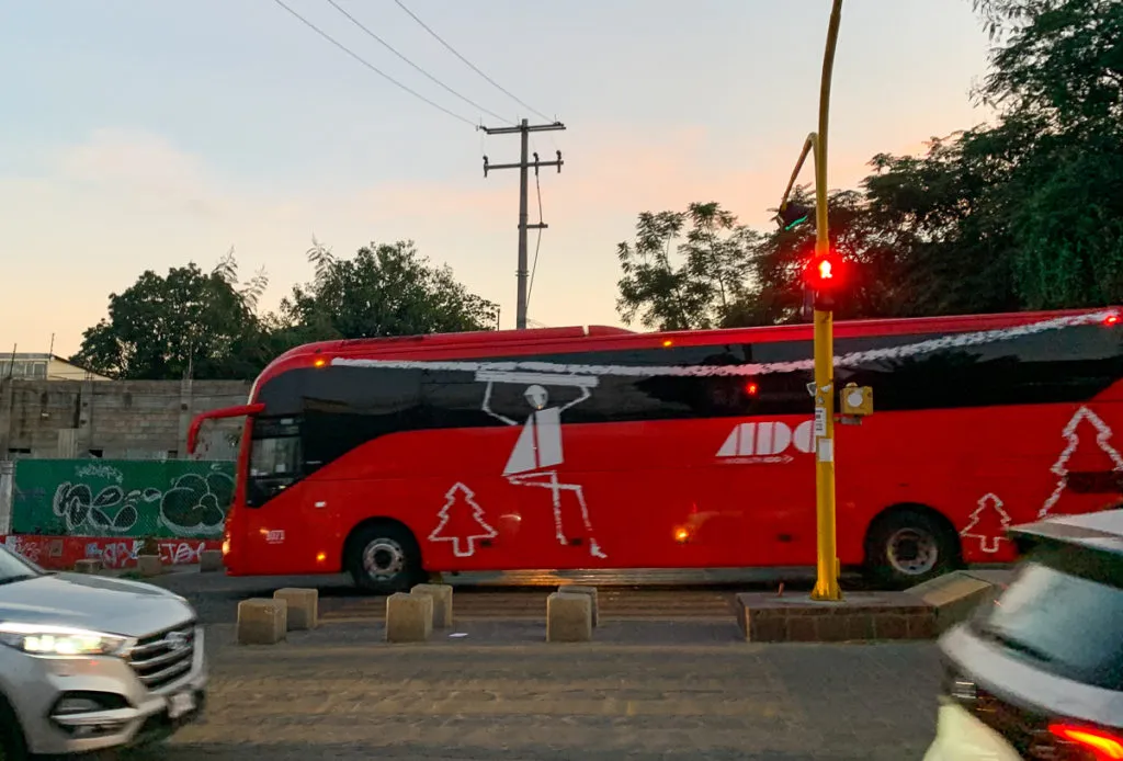 ADO bus | things to do in oaxaca mexico