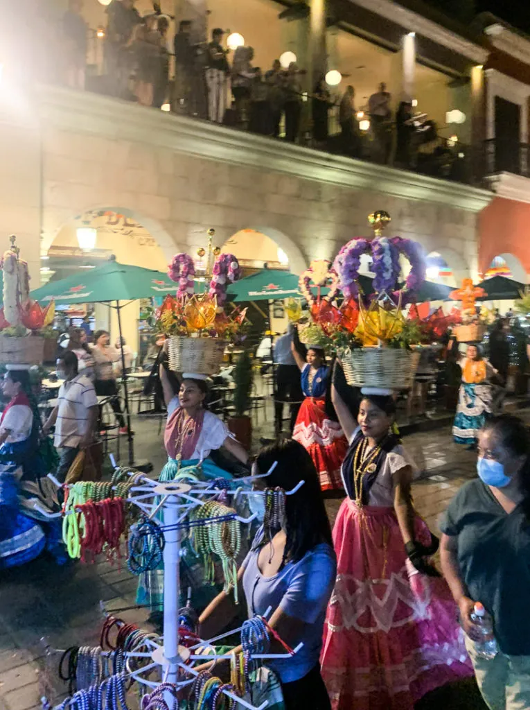 zocalo celebration traditional parade - things to do in oaxaca mexico