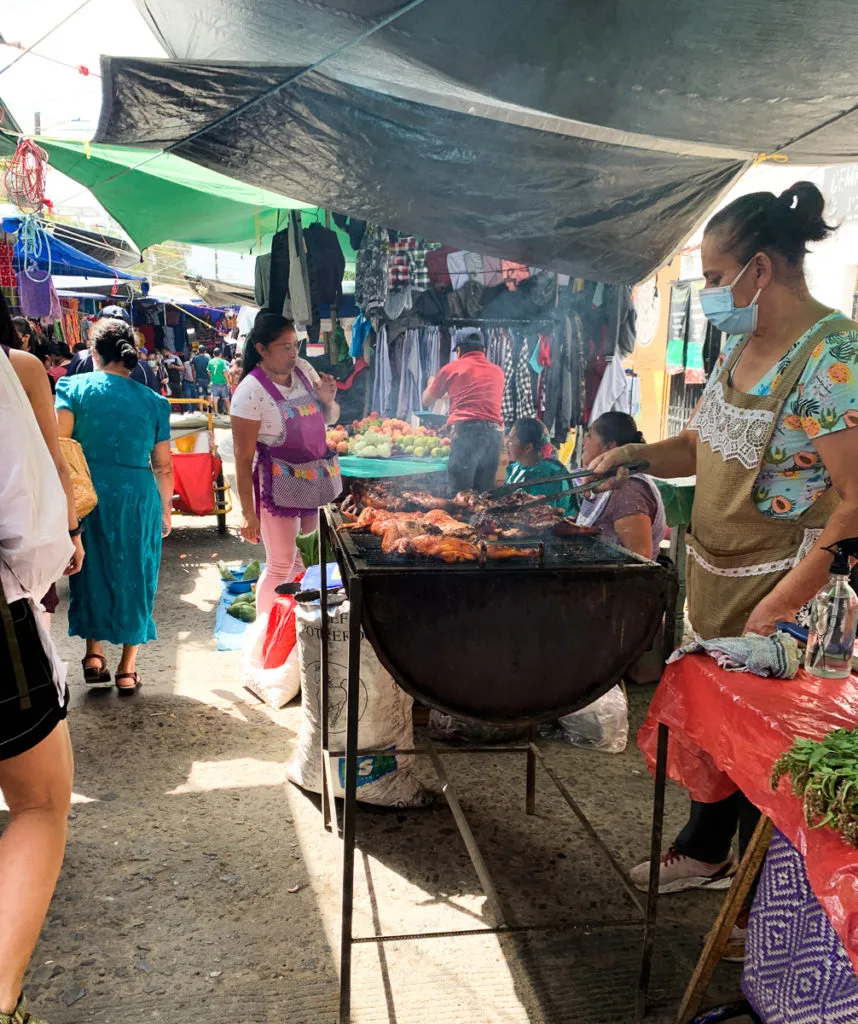 tlacolula market - oaxaca sunday market - oaxaca street food