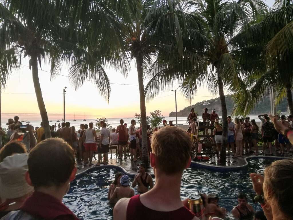 Best nightlife in Central America & Mexico: nicaragua san juan sunday funday